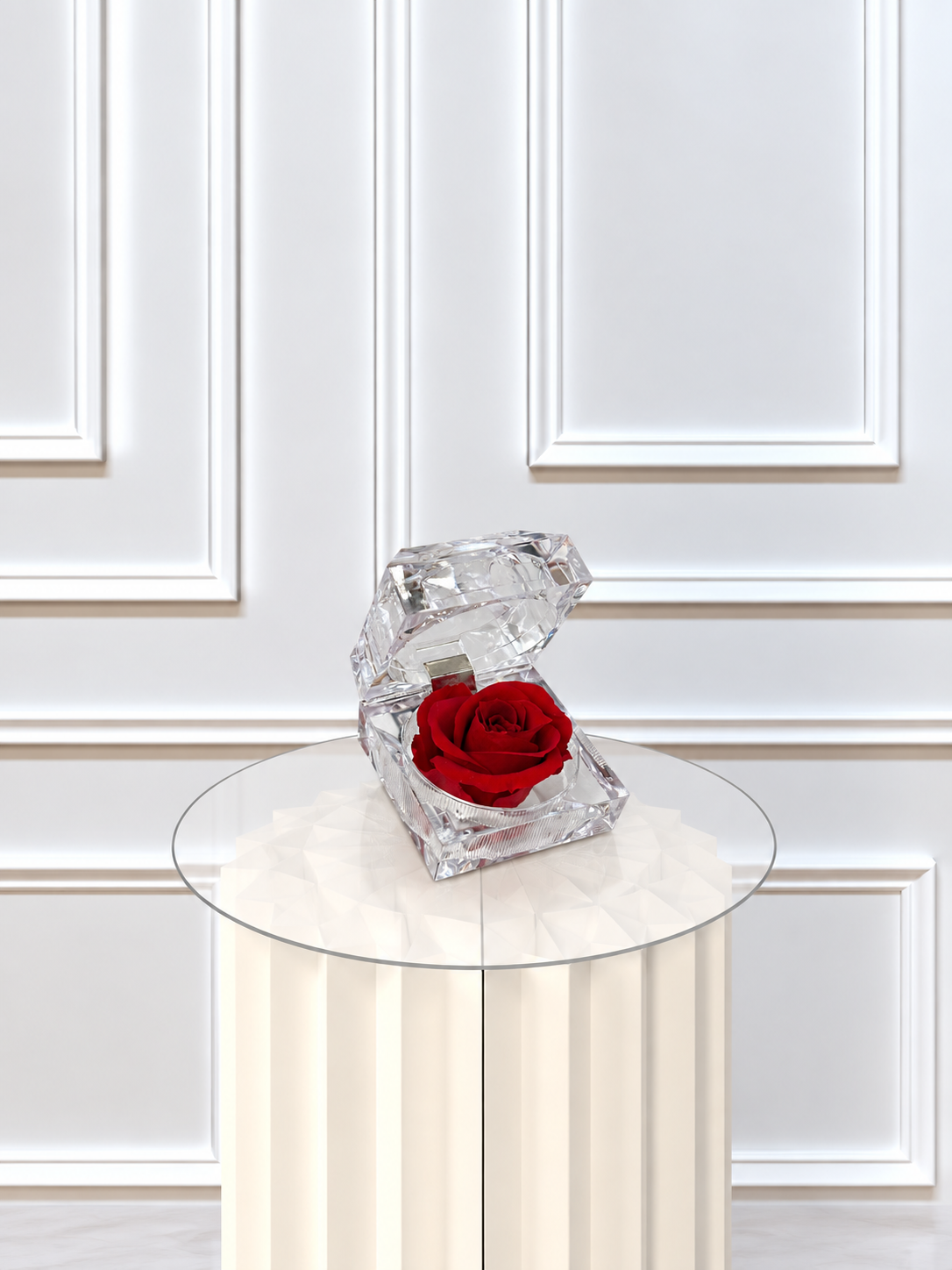 Rose éternelle l'écrin à bague