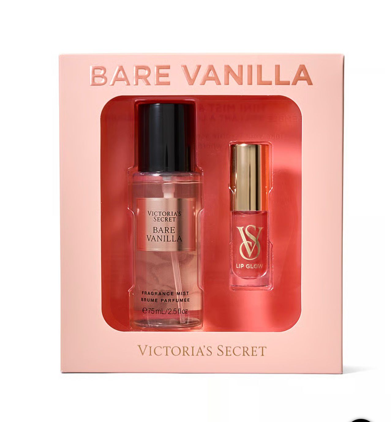 Coffret-cadeau deux-pièces Bare Vanilla