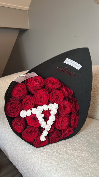 Personalized Bouquet Initial