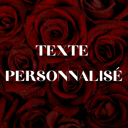 Personnalisation texte