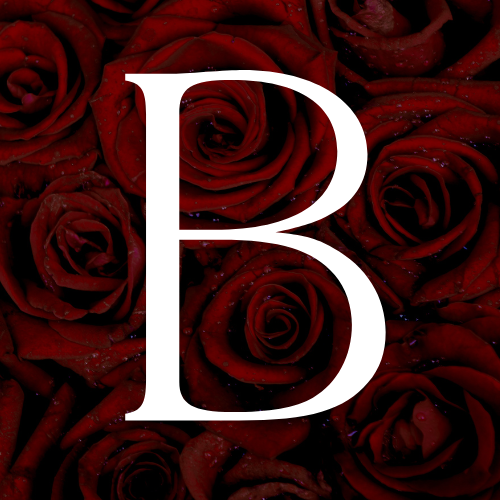 Lettre au milieu du bouquet