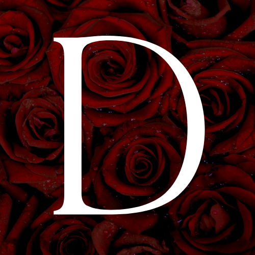 Lettre au milieu du bouquet