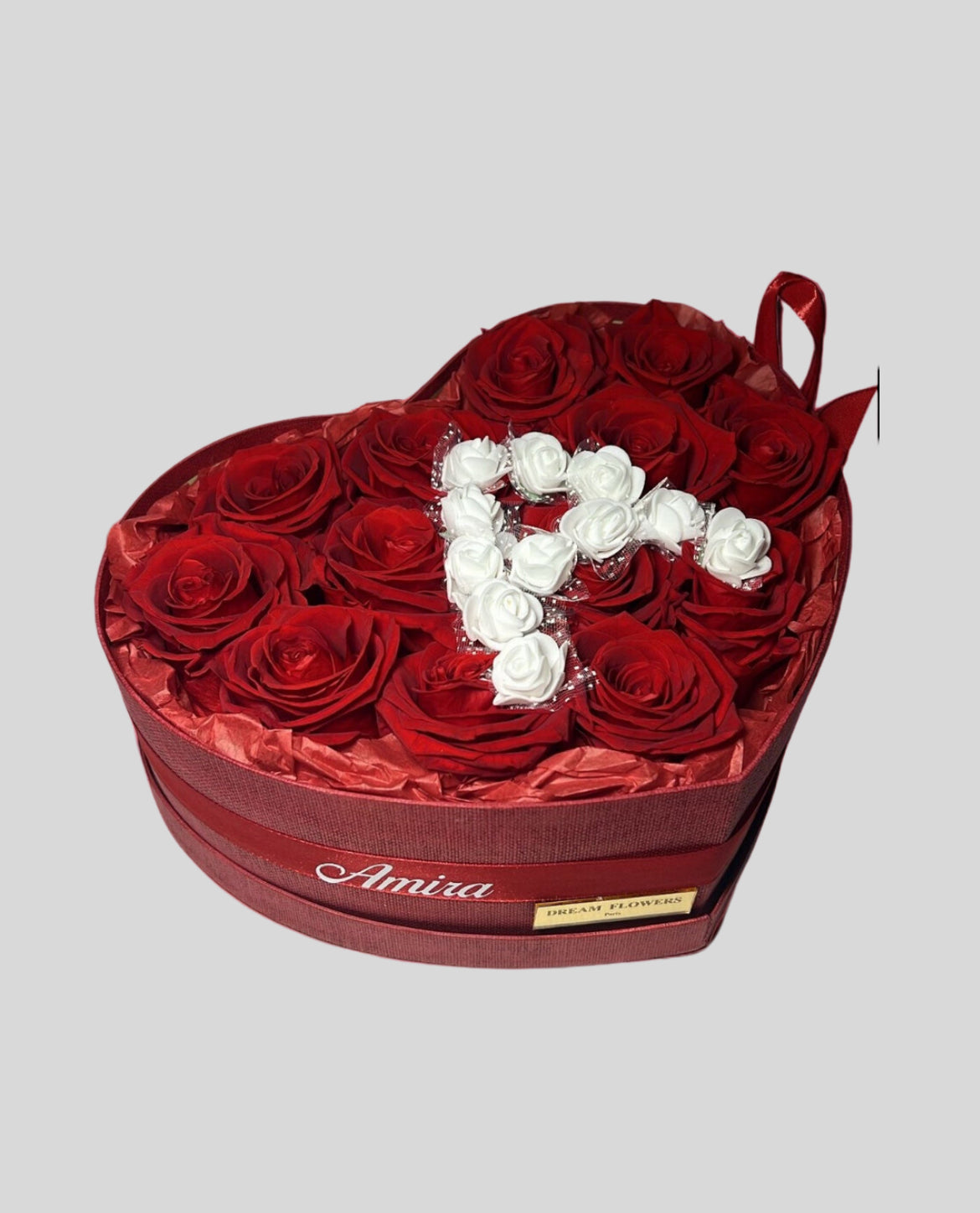 Heart Flowers box