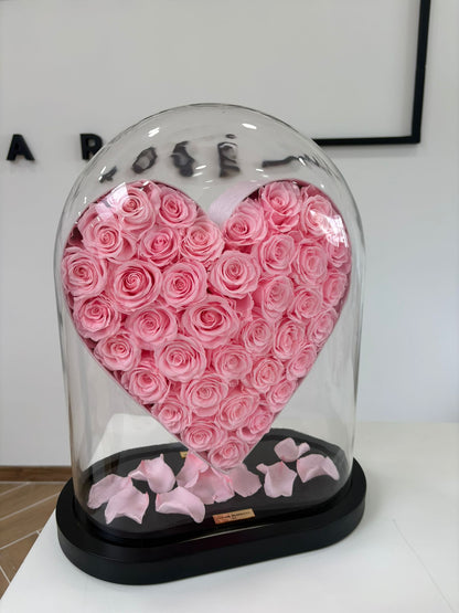 Coeur sous cloche éternelle